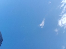 Clouds.